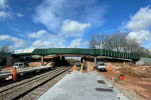 Marsh Barton station new footbridge 27 February 2022.PNG