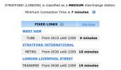BRTimes showing TRANSFER fixed link between Stratford and London Liverpool Street BRTimes showing TRANSFER fixed link between Stratford and London Liverpool Street