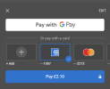 Google Pay in TrainSplit for Android