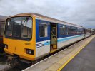 Picture of the cab and side of 143623, in Regional Railways livery.