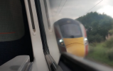 Class 801 - 801226 visible out of a Class 390 window