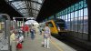 137. Our train to Zittau arrives at Goerlitz..JPG
