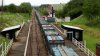 66728 heads the train at British Gypsum works. Rushcliffe Halt 5.6.2019.jpg