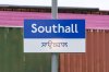 Small TfL Rail Southall Bilingual Sign.JPG