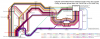 Exeter to London routeing diagram (with station details).png