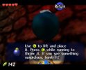 An image of the video game character Link holding a bomb above his head with a caption ending “If you see something suspicious, bomb it!”
