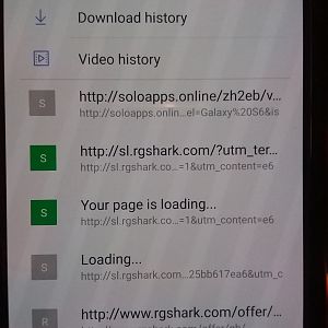 Images of being redirected out of Railforums