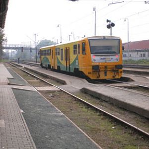 Eastern Bohemia local train October 2007