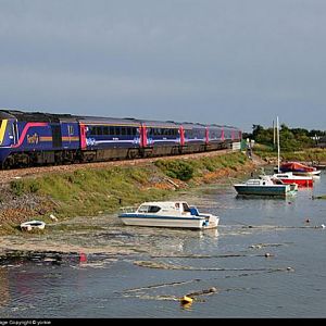 Great Western HST near Starcross