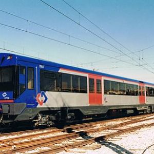 The CAF UT 440 old suburban purchased as scrap and reformed