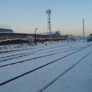 tracks at Coleraine towards Ballymoney