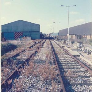 Colnbrook Station and Oil Depot 1986
