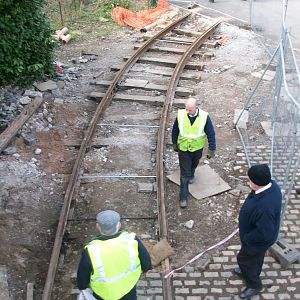 Work on the Extension, wich we reached the other side of the crossing!!