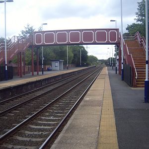 Blaydon Station, taken from the west (Carlisle) end.