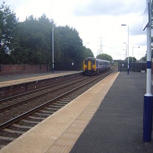 156 443 on a Carlisle - Newcastle service..