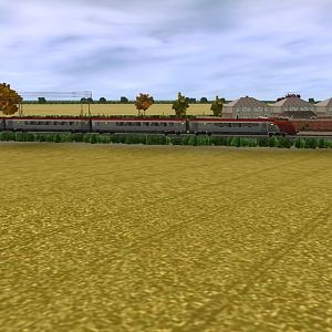Crossing the fields