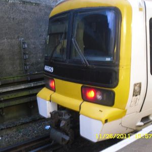 SE Class 466-029 standing at Tonbridge to from the 16:03 to Stood