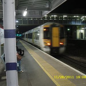 SE Class 375-678 Leaving Canterbury West with the SemiFast to Charring X