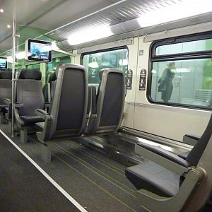 Vienna City Airport Train interior