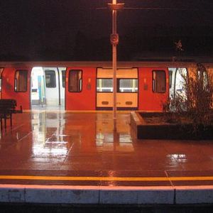 Night Time!! Jubilee Line at Neasden