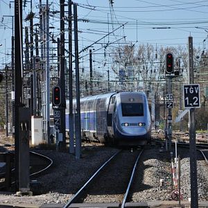 Munich to Paris TGV station in Strasbourg