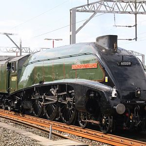 A4 Pacific 60009 Union of South Africa at Stockport 22nd July 2012