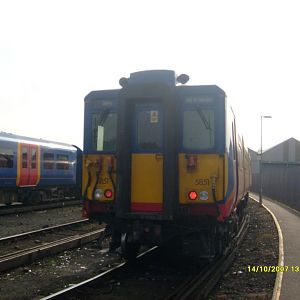 Not sure where I took this.I believe it was Strawberry Hill depot.