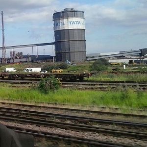Tata steel in Scunthorpe.
