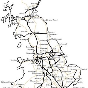 Beeching's network.