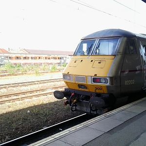 Intercity 225 in Donny.