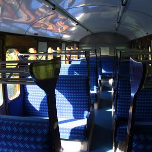 Class 205 DEMU 1118, passenger saloon of DMBSO S60117