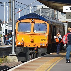 66 756 at Peterborough