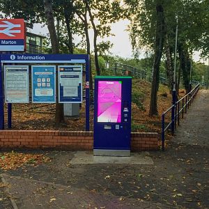 Marton Station TVM wide