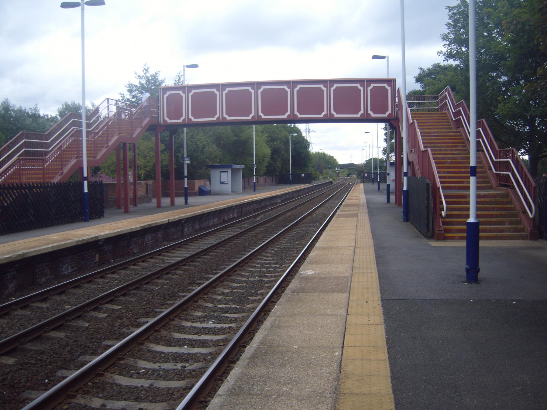Blaydon Station, taken from the west (Carlisle) end.