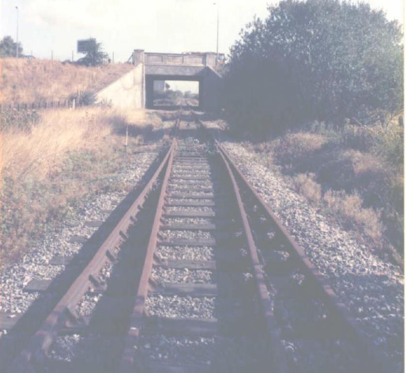Colnbrook looking towards Main line 1986