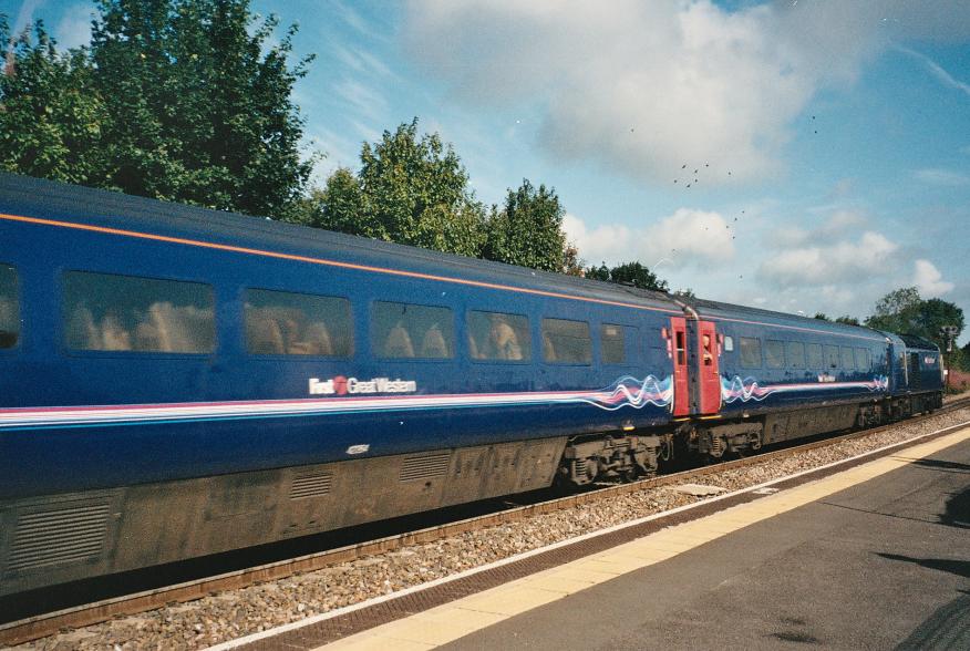 HST passing through patchway station