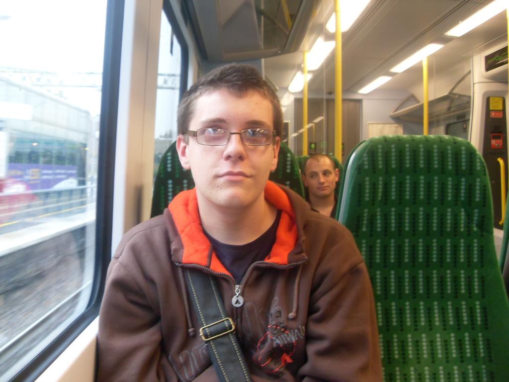 Me on a 350 somewhere near Watford Junction