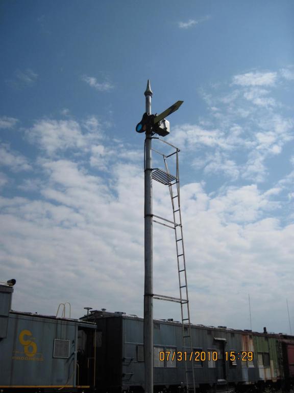 Old semaphore signal from the CH&D (Cincinnati, Hamilton, and Dayton line).