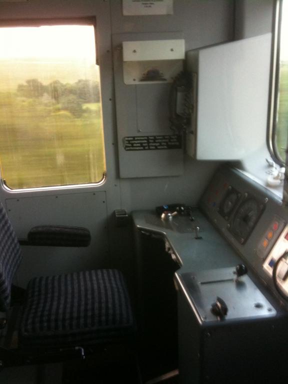 The driving cab of 950001, vehicle 999600.