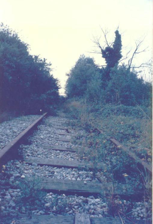Towards Staines west just before M25 1986
