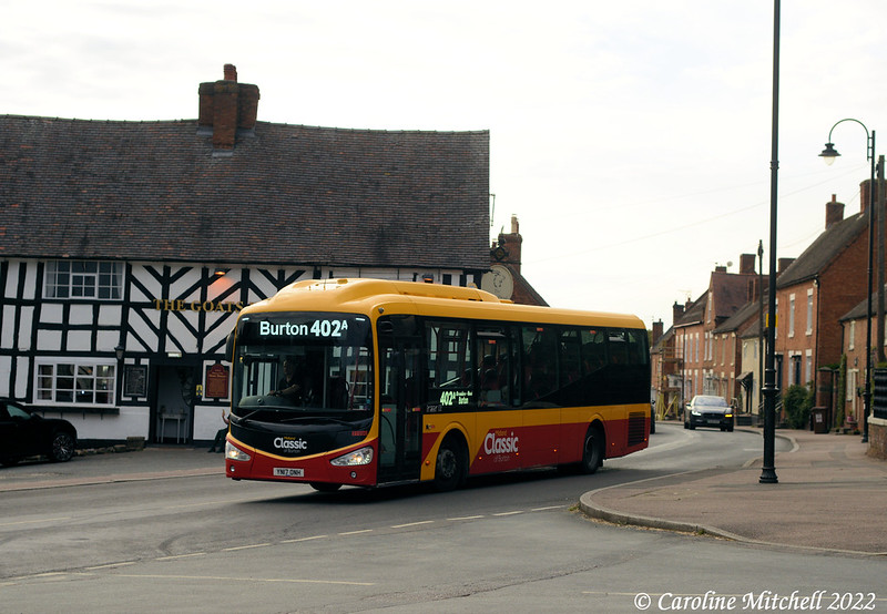 Diamond Bus (East Midlands) 31000 in Abbots Bromley