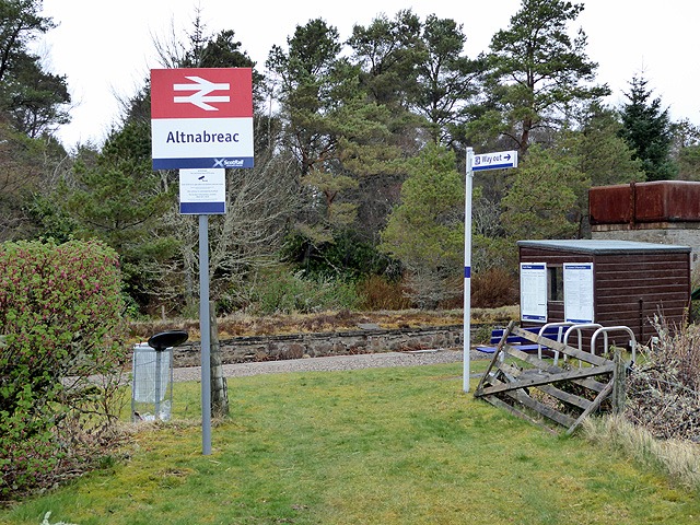 Altnabreac railway station is the gateway to “getting away from it all”